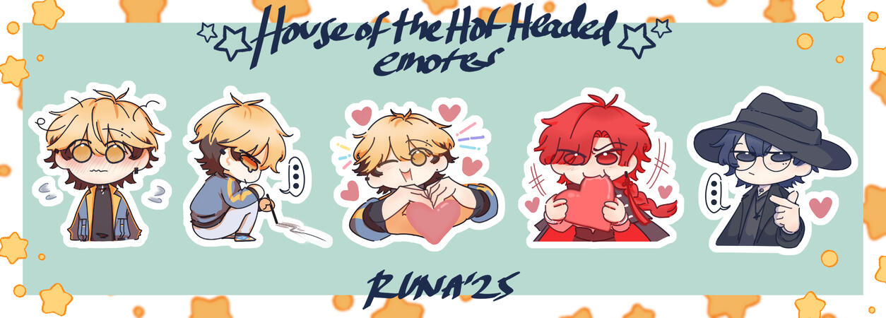 LInk Click - House of the Hot Headed Sticker/Emotes